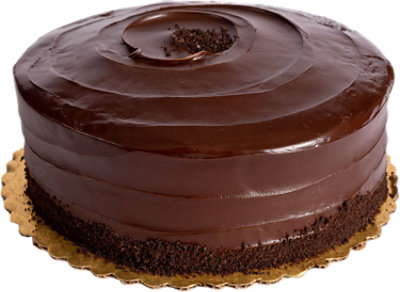 Chocolate Decadence Cake 8 Inch 2 Layers - EA - Image 1