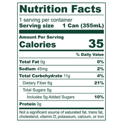 Halfday Sweet Tea Prebiotic Iced Tea Can - 12 Oz - Image 3