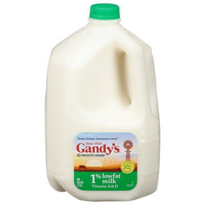 Gandy's 1% Lowfat Milk - 128 Oz - Image 3