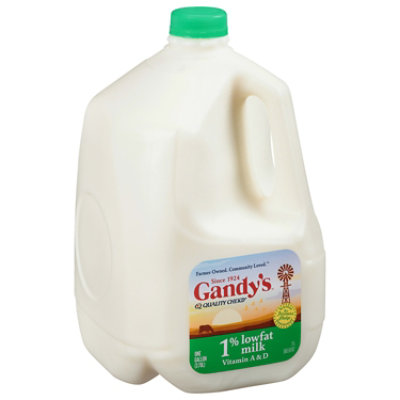 Gandy's 1% Lowfat Milk - 128 Oz - Image 2