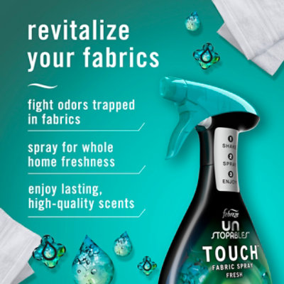 Febreze Unstopables Fresh Touch Fabric Refresher Spray - 27 Oz - Image 2