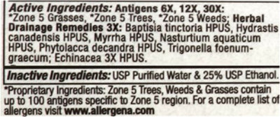 Allergena Zone 5 Tx - 1 OZ - Image 4