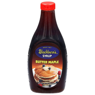 Blackburn's Butter Maple Pancake & Waffle Syrup - 24 Fl. Oz. - Image 2