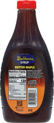 Blackburn's Butter Maple Pancake & Waffle Syrup - 24 Fl. Oz. - Image 5