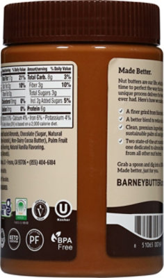 Barney Butter Chocolate Almond Butter Spread - 16 Oz - Image 5