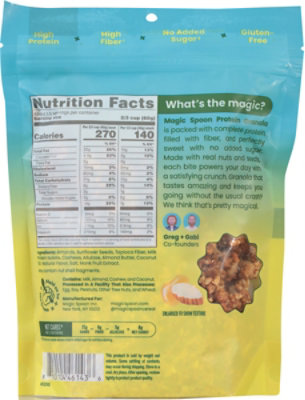 Magic Spoon Honery Almond Grain Free High Fiber Protein Granola Snack - 8 Oz - Image 5