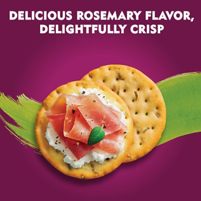 Toasteds Rosemary & Olive Oil Crackers - 8 Oz - Image 2