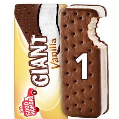Good Humor Giant Vanilla Frozen Dairy Dessert Sandwich - Each - Image 2