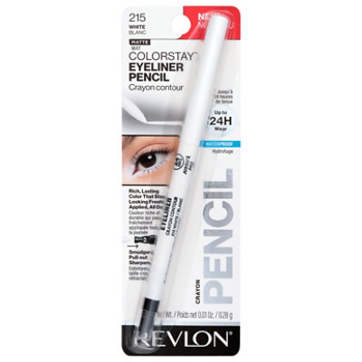 Clr Stay Eyeliner Pncl White - 0.01 OZ - Image 2