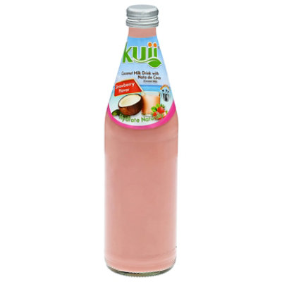 Kuii Coconut Milk Strawberry With Cream Of Coconut - 16.4 OZ - Image 1