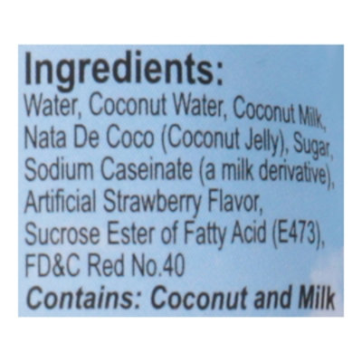 Kuii Coconut Milk Strawberry With Cream Of Coconut - 16.4 OZ - Image 4