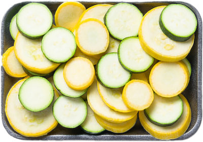 Fresh Cut Sliced Zucchini/yellow Squash 12 Oz - 12 OZ - Image 1