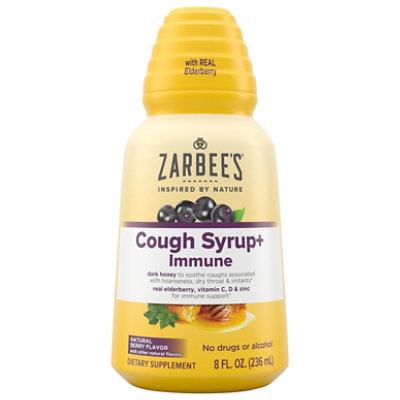 Zarbees Cough Syrup - 8 OZ - Image 2