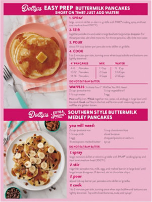 Dolly Parton's Buttermilk Pancakes Complete Mix - 26 Oz - Image 6