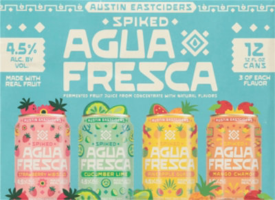 Ae Agua Fresca Variety Pack 12-12 Fl Oz In Cans - 12-12 FZ - Image 5
