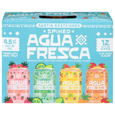 Ae Agua Fresca Variety Pack 12-12 Fl Oz In Cans - 12-12 FZ - Image 1