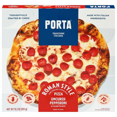 Porta Brick Oven Uncured Pepperoni Pizza - 15.2 Oz - Image 1