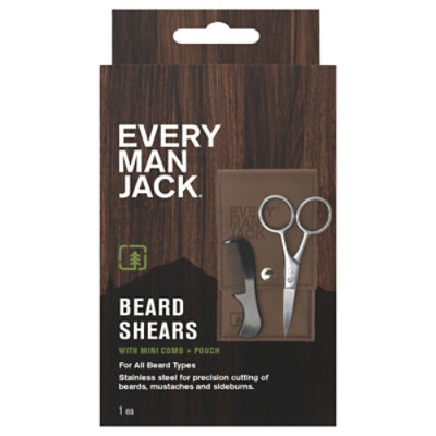 Every Man Jack Beard Shears - 1 PC - Image 3