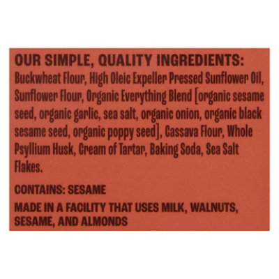 Better With Buckwheat Everything Crackers - 4.25 Oz - Image 4