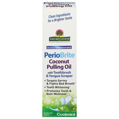 Natures Answer Coconut Pulling Oil - 8 OZ - Image 3