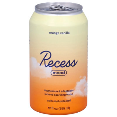 Recess Water Sparkling Orange Vanilla - 12 OZ - Image 2