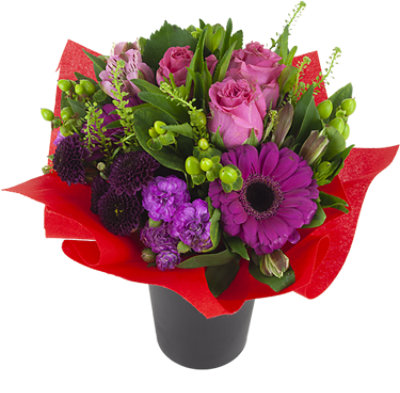 Petite Traditional & Messy Bouquet - Each - Image 1