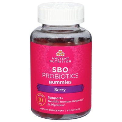 An Sbo Probiotic Gummy Berry - 60 CT - Image 1