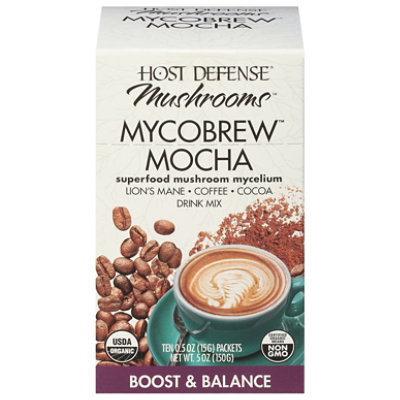 Host Defense Mycobrew Mocha 10pk - 5 OZ - Image 2