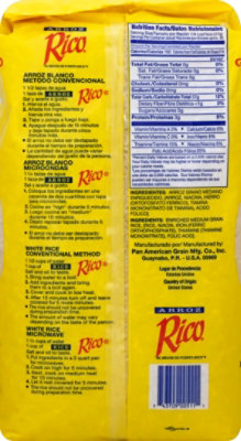 Rico Arroz Medium Grain Rice Sack - 5 Lb - Image 3
