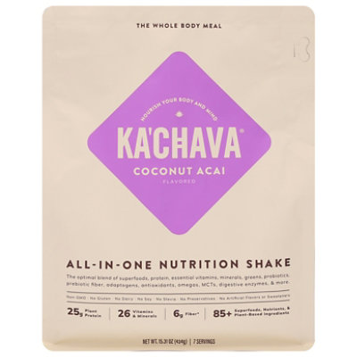 Kachava Nutrition Shake Coconut Acai - 15.3 OZ - Image 2