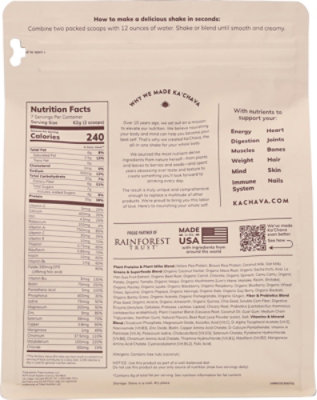 Kachava Nutrition Shake Coconut Acai - 15.3 OZ - Image 5