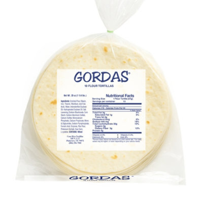 Casa Rica Gordas Flour Tortilla - 20 Oz - Image 1