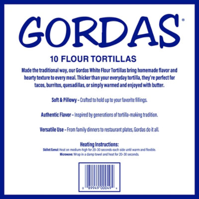 Casa Rica Gordas Flour Tortilla - 20 Oz - Image 4