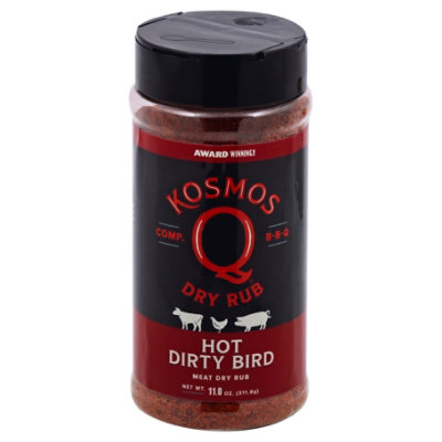 Kosmo's Q Hot Dirty Bird Dry Rub - 11 Oz - Image 1