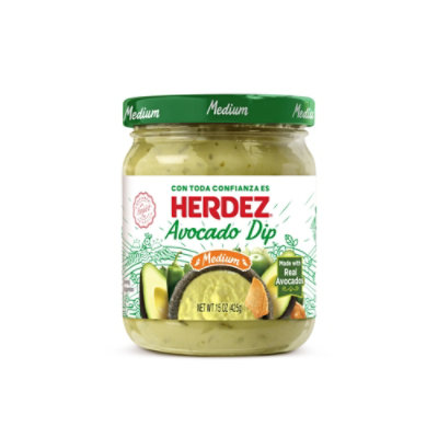 Herdez Avacado Medium Dip - 15 Oz - Image 1
