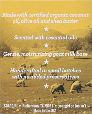 Soapgirl Goat Milk Bar Honey Almond - 5OZ - Image 4
