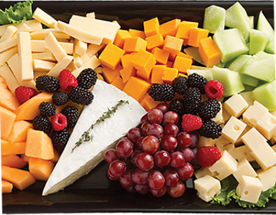 Cheese & Fruit Tray - Image 1