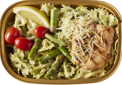 Readymeals Salmon W/basil Pesto & Asparagus - 1.00 LB - Image 1