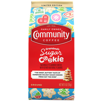 Community Coffee Ground Sugar Cookie - 11 OZ - Image 1