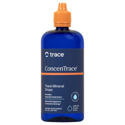 Trace Minerals Concentrate Trace Mineral Drops - 8 OZ - Image 1