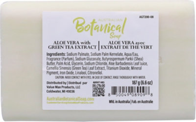 Australia Soap Bar Aloe Green Tea - 6.6 OZ - Image 4