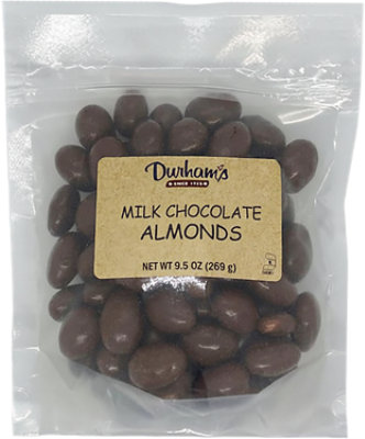 Durham Milk Choc Almonds - 9.5 OZ - Image 1