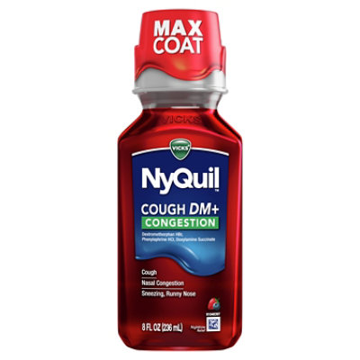 Nyquil Cgh Cng Liquid Berry - 8 OZ - Image 1