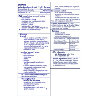 Nyquil Cgh Cng Liquid Berry - 8 OZ - Image 2