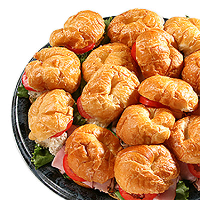 Croissant Sandwich Tray Medium - Each - Image 1
