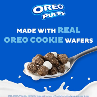 Post Oreo Puffs With Marshmallow Cereal Familiy Size - 16.5 Oz - Image 2
