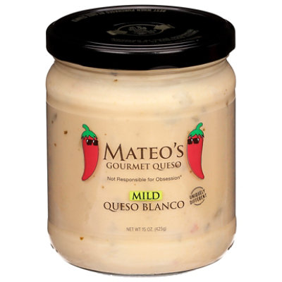 Mateos Mild Salsa Queso Blanco - 15 OZ - Image 1
