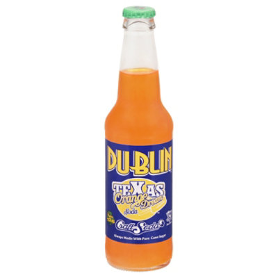 Dublin Texas Orange Cream Craft Soda - 12 Fl. Oz. - Image 1