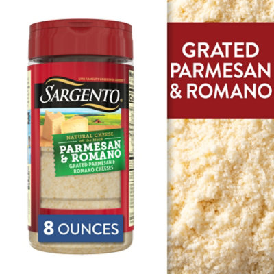 Sargento Parmesan & Romano Grated Cheese - 8 OZ - Image 1