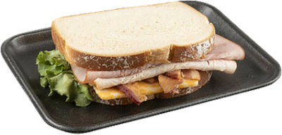 ReadyMeals Farmhouse Club Sandwich On White Bread - Each - Image 1